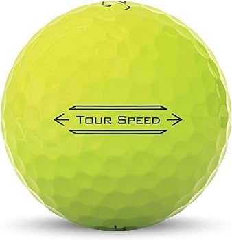 Yellow Titleist Tour Speed/Soft